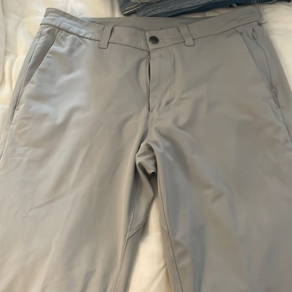 Lululemon men’s pants size 32 grey performance pants